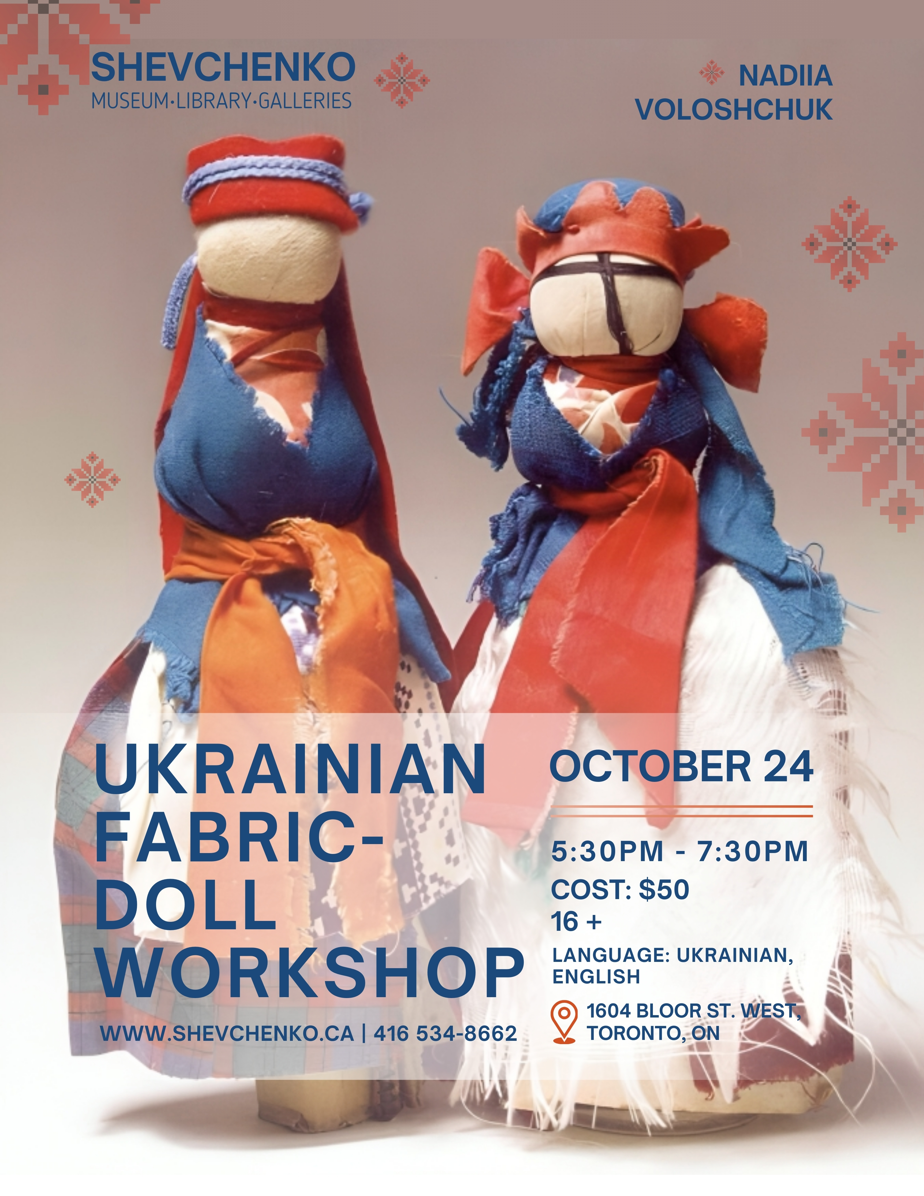 UKRAINIAN FABRIC-DOLL WORKSHOP